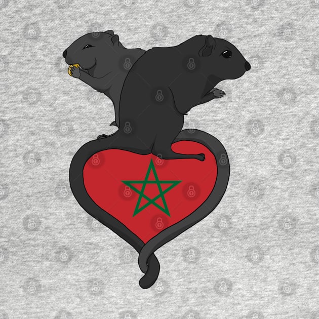 Gerbil Morocco (dark) by RampArt